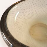 Seguso bullicante crystal salad bowl