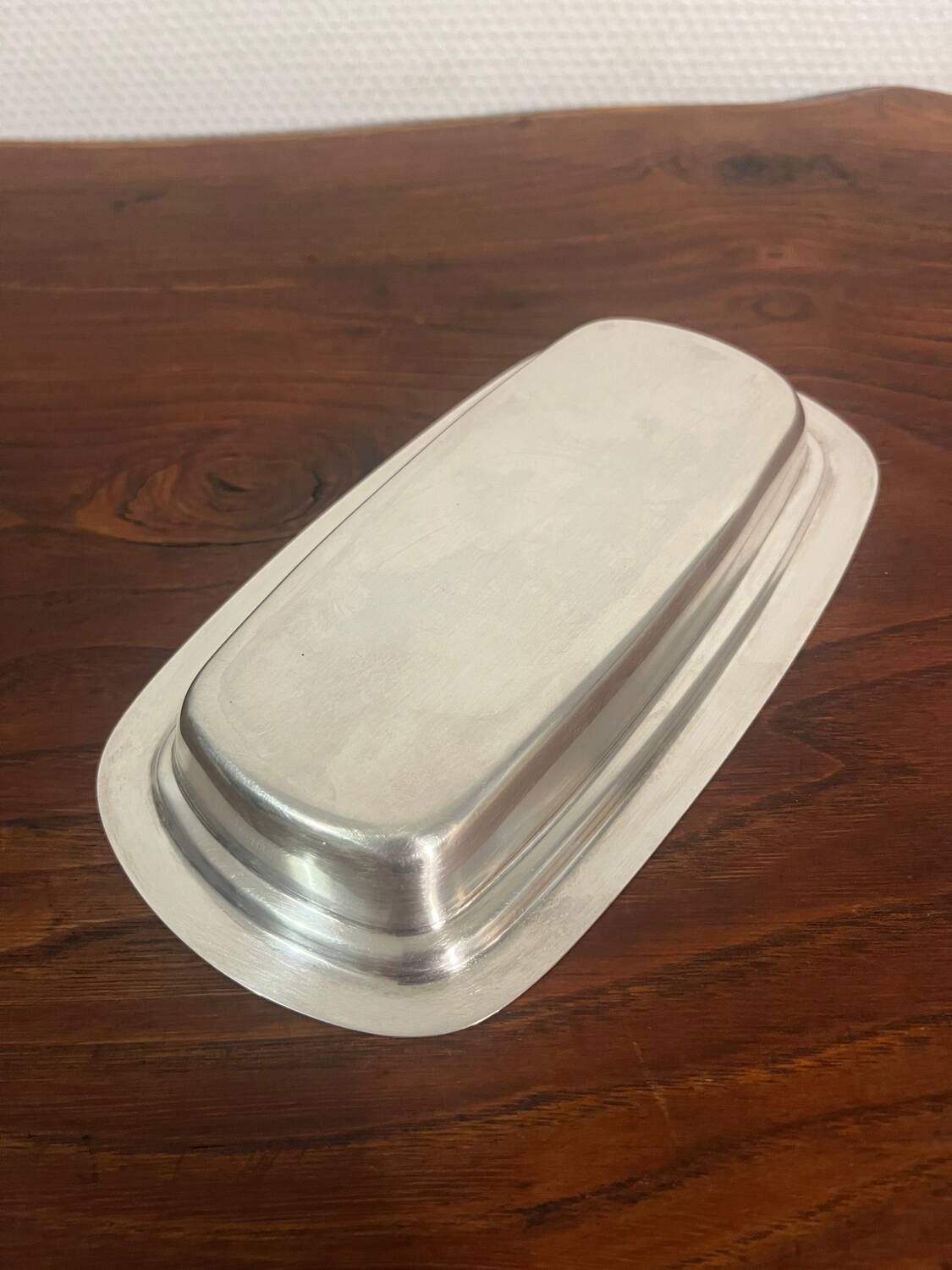 Butter dish from the 60s Gerb France silver metal
