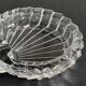 CENDRIER Cristal VINTAGE Forme Coquillage