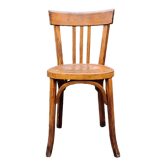 Chaise Baumann bistro en bois courbé