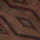 Vintage Turkish hallway rug 51x383 cm