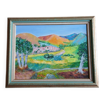 Oil on canvas
