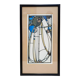 Illustration of a stained glass window by Mackintosh