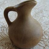 Small imitation wood pitcher
