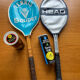 Vintage tennis lot Roland-Garros – Old rackets + balls