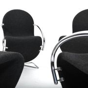 Verner Panton for Fritz Hansen 1973 Series 1-2-3 Butterfly Base