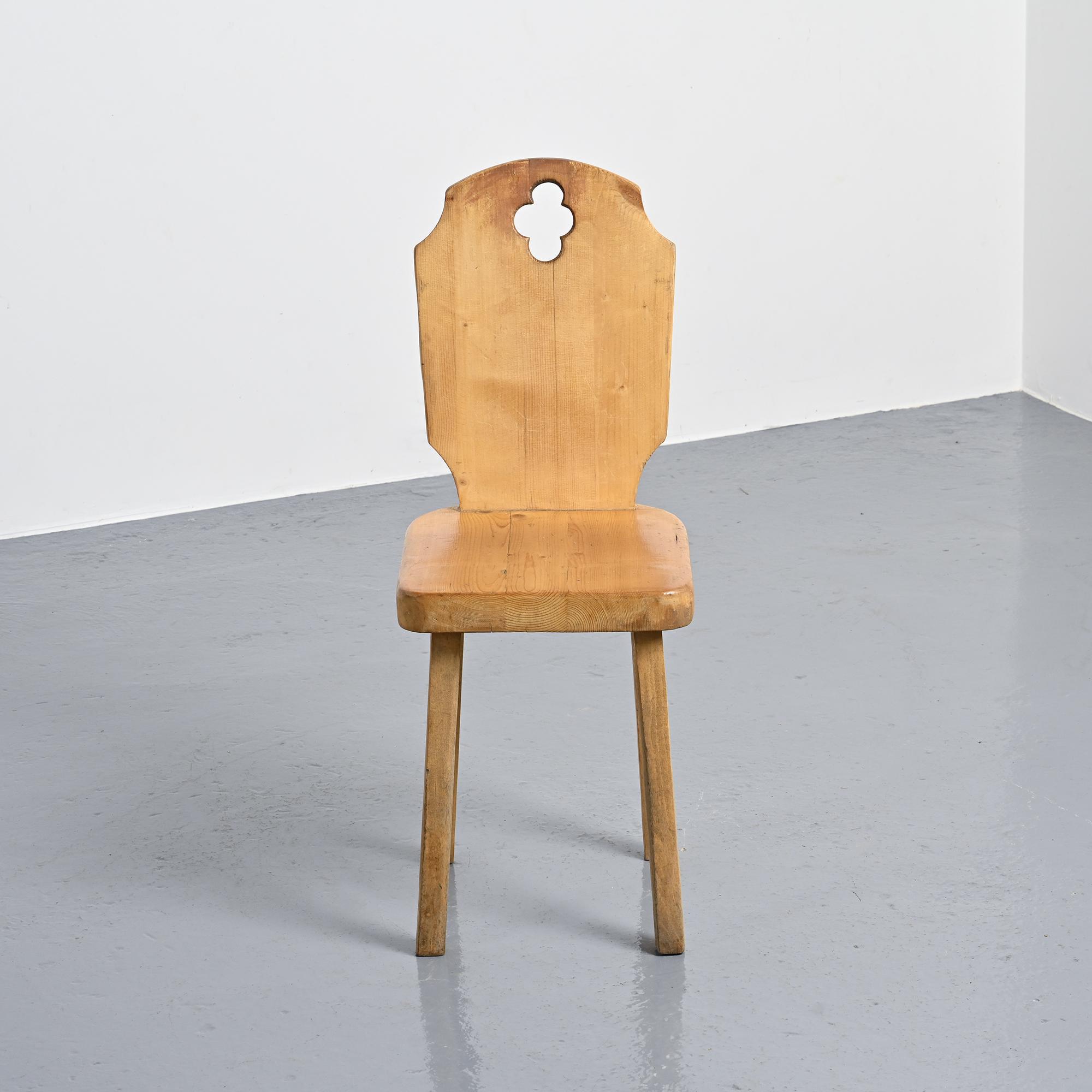Chaise par René Martin, vers 1960