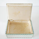 Jewelry box in chiseled mirror