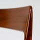 Chairs Scandinavian teak and rope 60 years