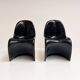 Set of 2 Herman Miller chairs by Verner Panton, 1970's