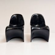 Set of 2 Herman Miller chairs by Verner Panton, 1970's