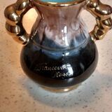 Enameled vase