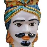 testa di moro siciliana in ceramica