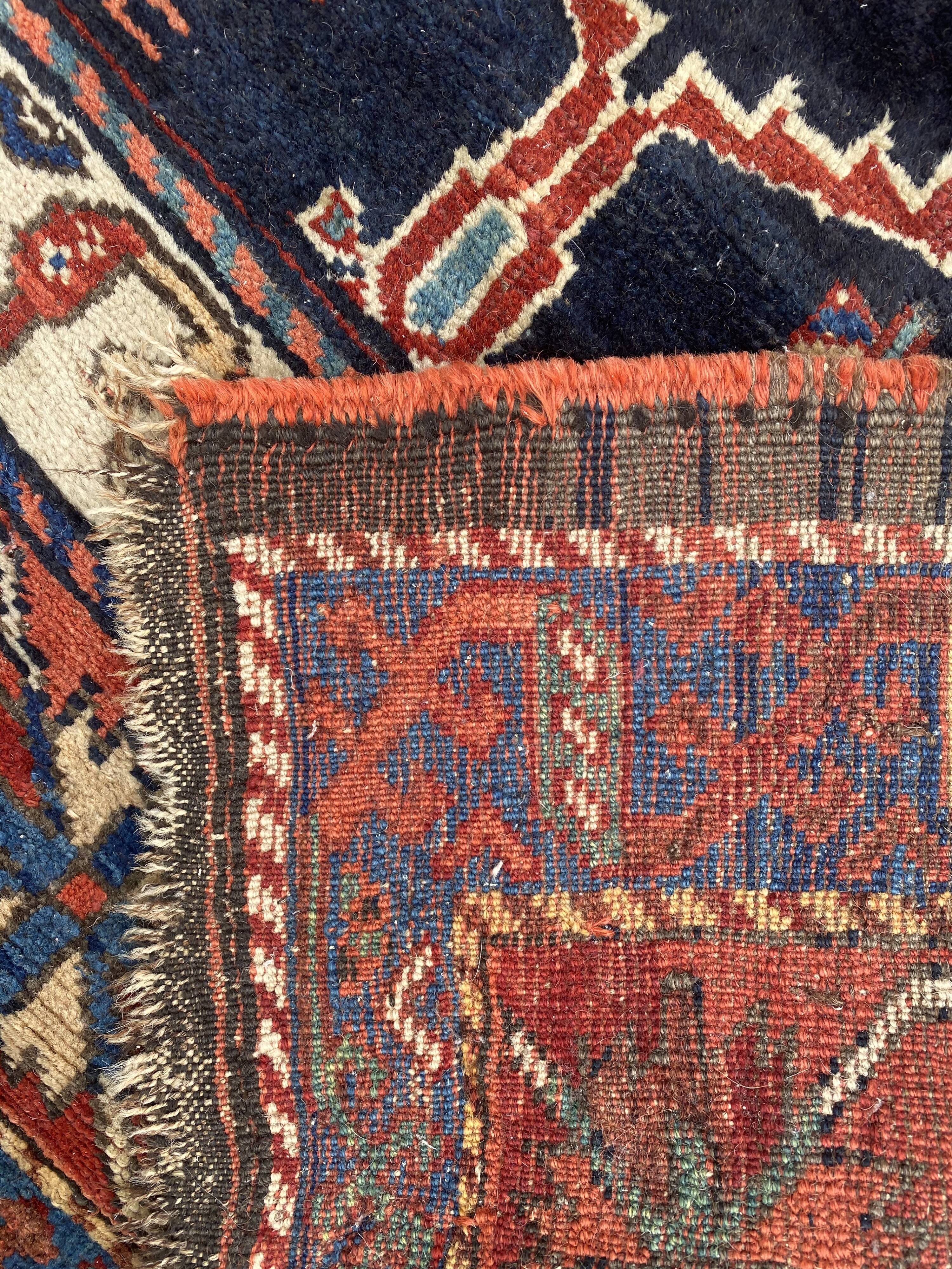 Handmade ancient Persian carpet 158x230cm