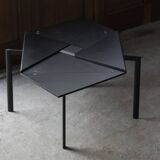 Origami dining table, Italy, 1980s