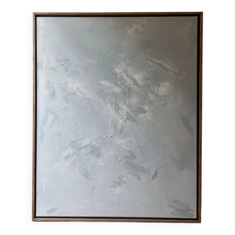 Textured abstract painting