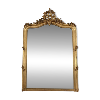 Miroir ancien doré