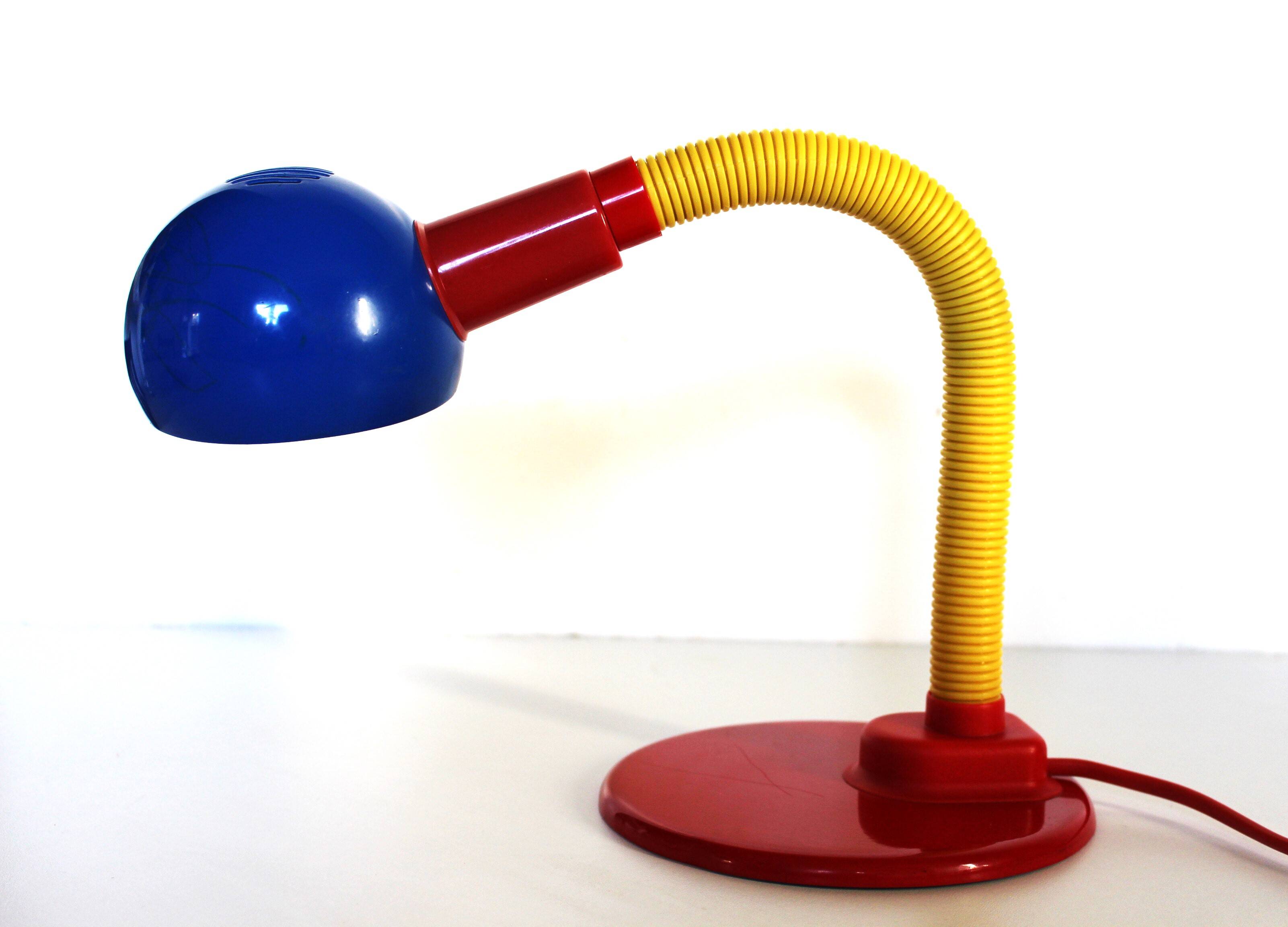 Memphis style desk or bedside lamp