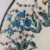 Old plate / dish, glazed ceramics, steffisburg thun switzerland