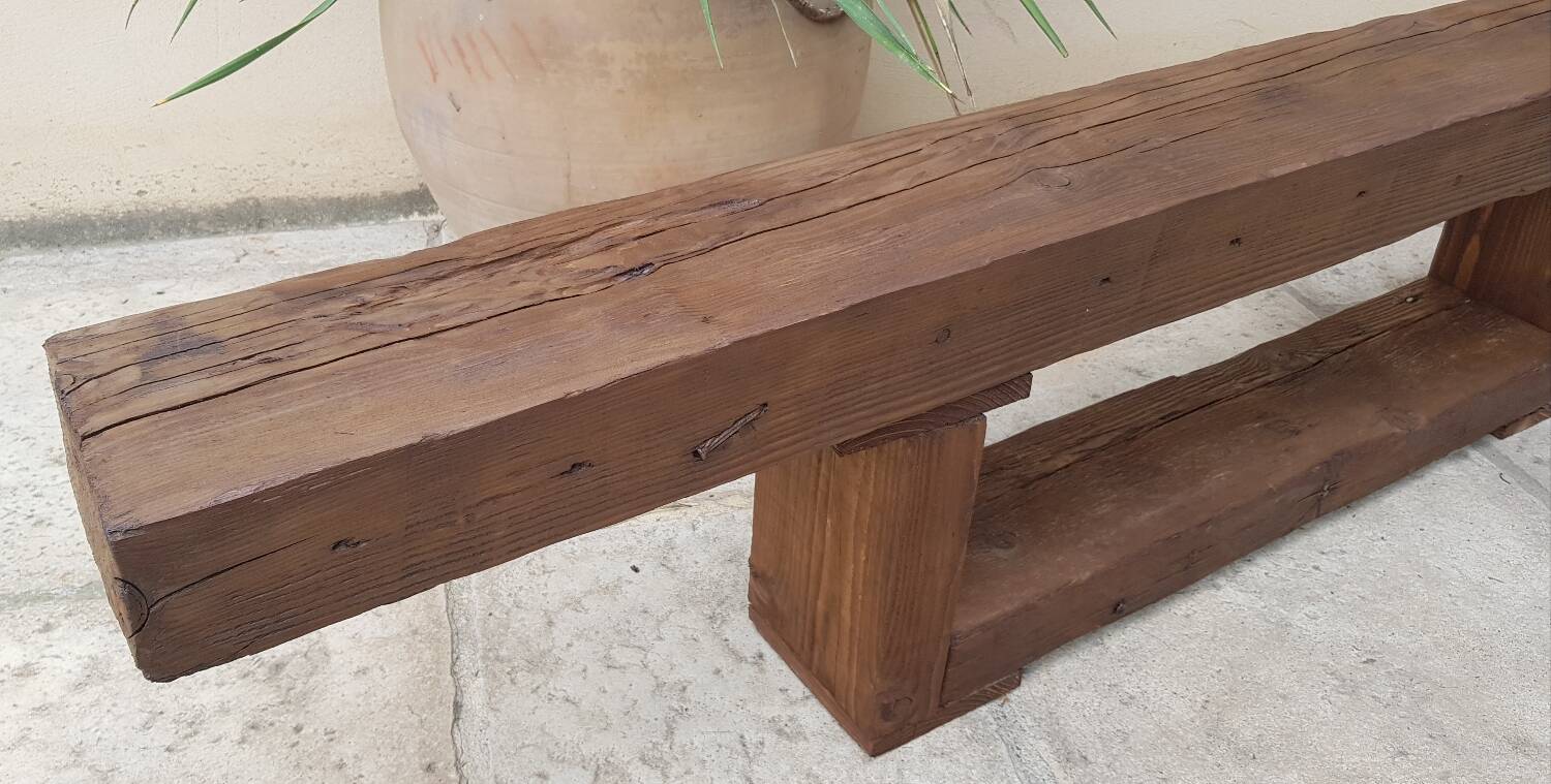 Wabi Sabi wooden console