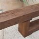 Console en bois Wabi Sabi