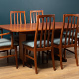 G Plan table & 6 chairs 1960