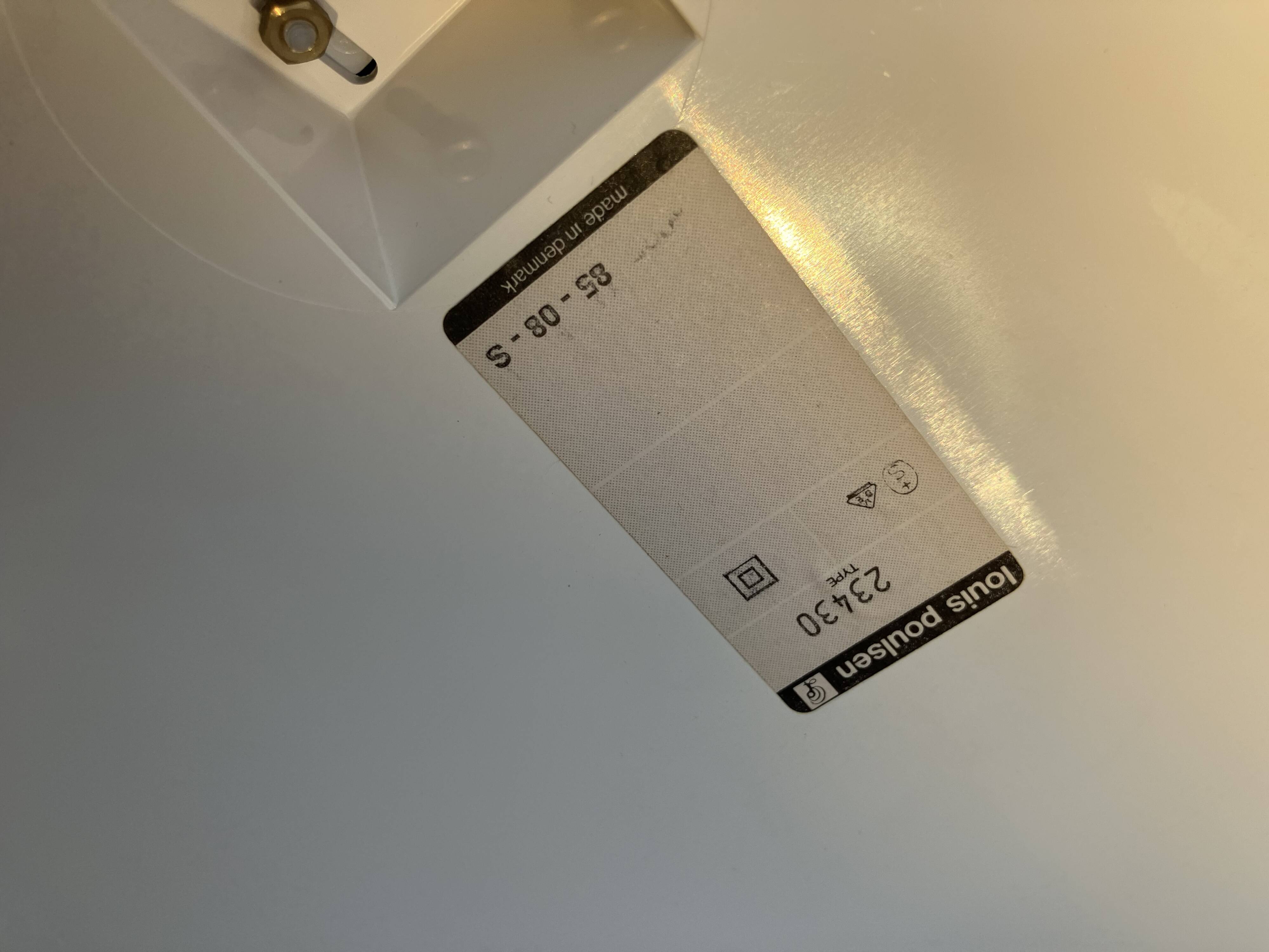 Vintage large table lamp 70cm Panthella Louis Poulsen Verner Panton