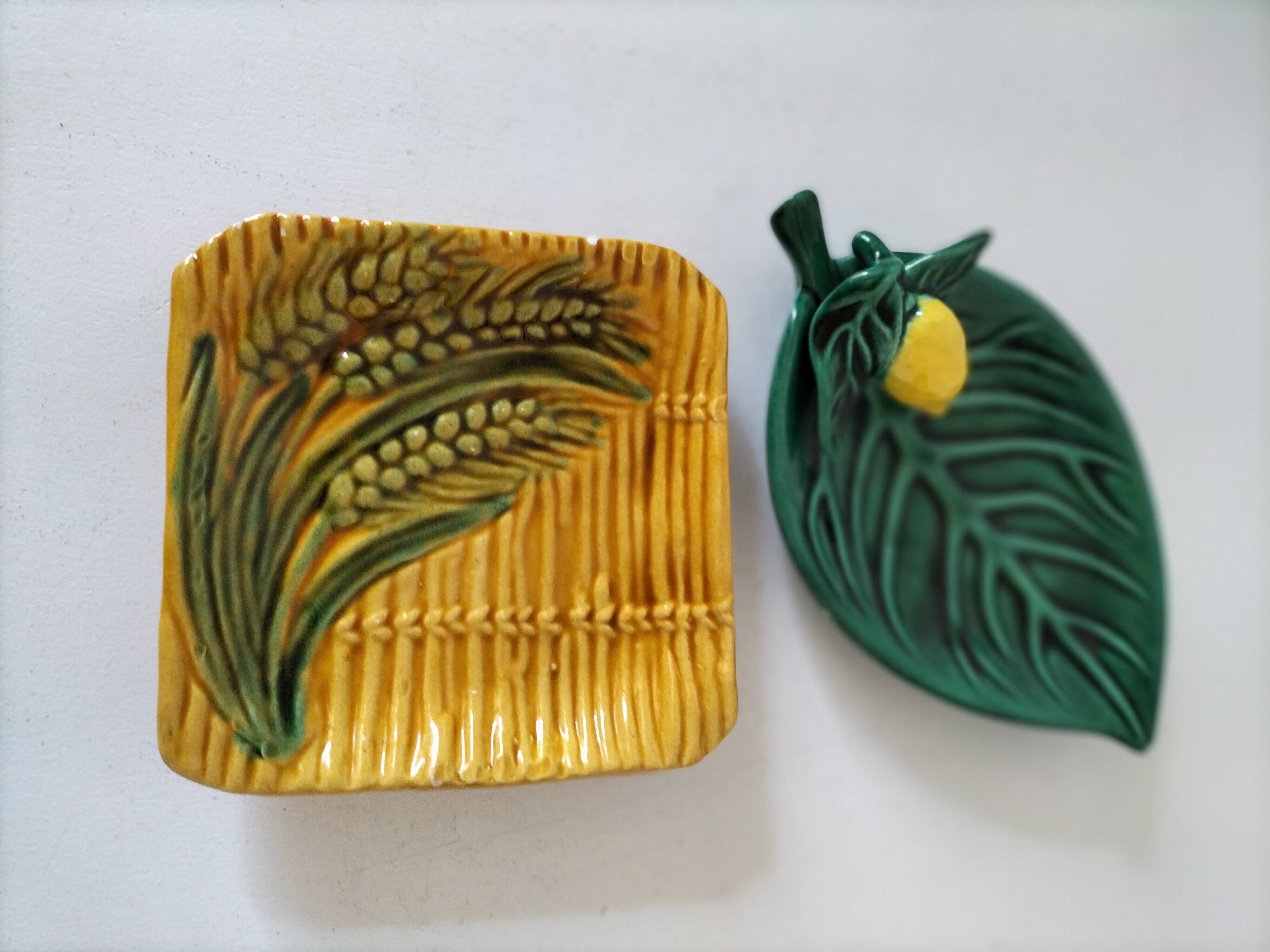 Duo of Vallauris slip cups