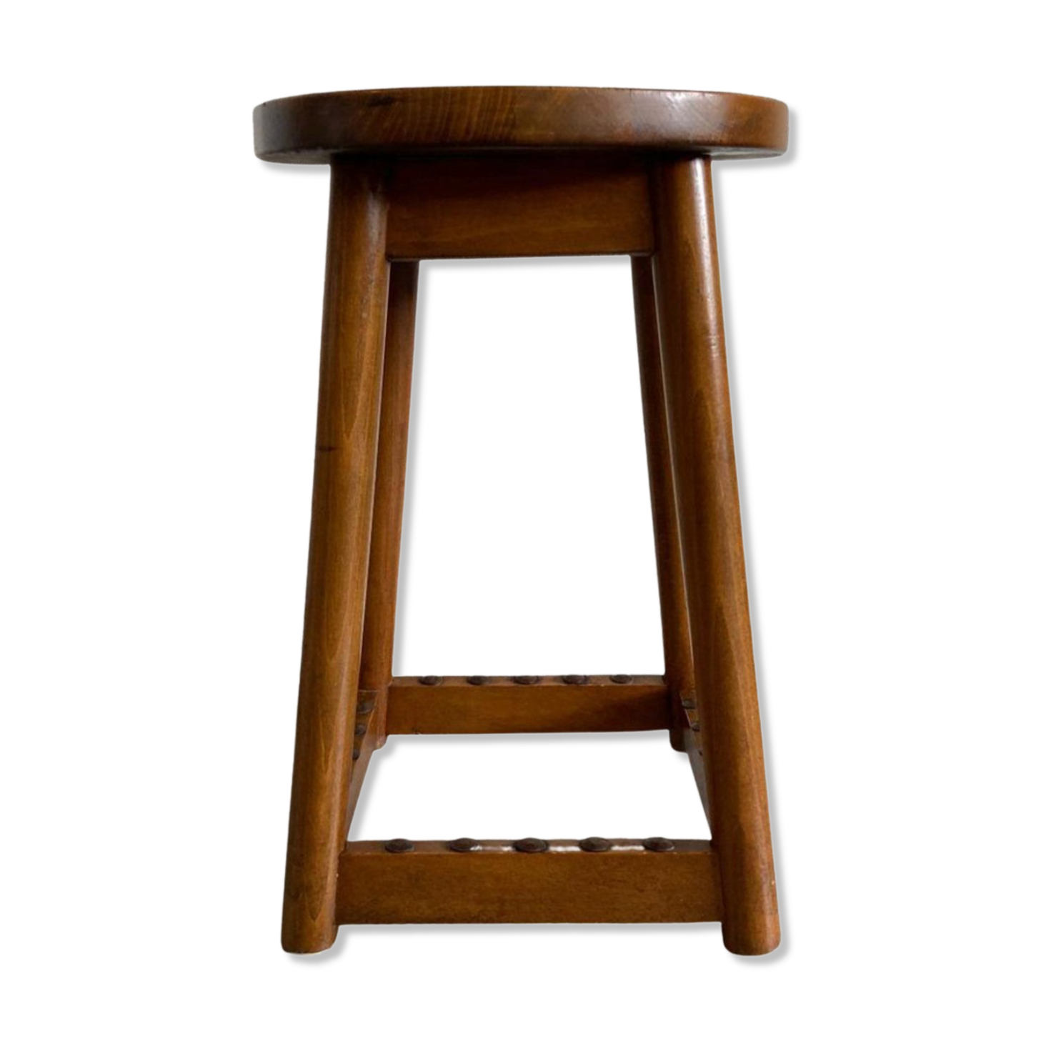 Dutch art deco stool, Amsterdam School ca 1920-1930