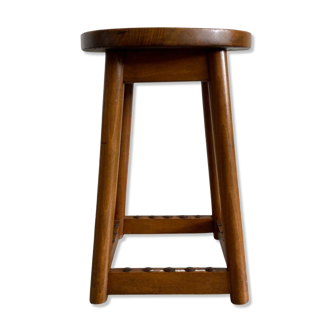 Dutch art deco stool, Amsterdam School ca 1920-1930