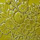 Large oval dish Bordallo Pinheiro yellow earthenware, Portugal 1970-1980