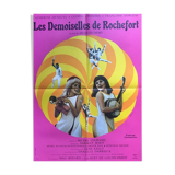 The damsels of rochefort original poster of 1967 jacques demy