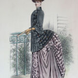 Fashion engraving "Chevreuse" circa 1890