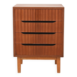 Scandinavian mahogany chest of drawers from the 1950s