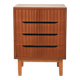 Scandinavian mahogany chest of drawers from the 1950s