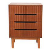 Commode en acajou scandinave des années 1950