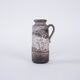 Vase en céramique avec une poignée, design allemand, années 1960, fabriqué en Allemagne de l'Ouest.