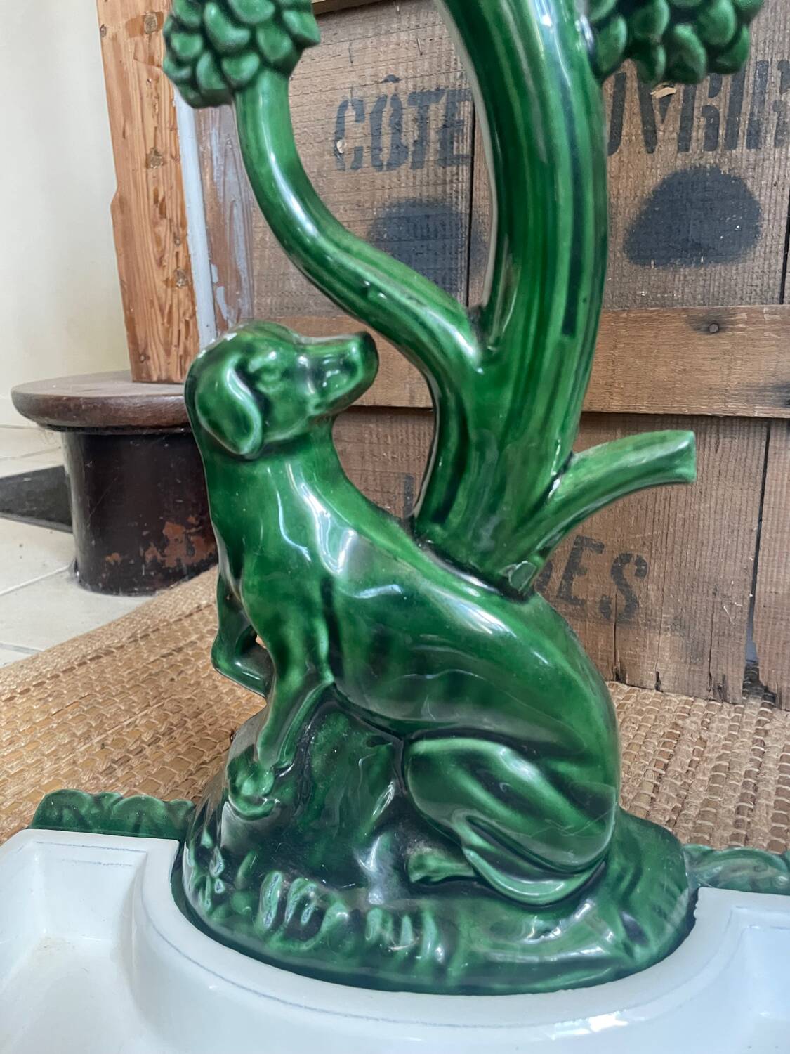 Art Nouveau umbrella stand