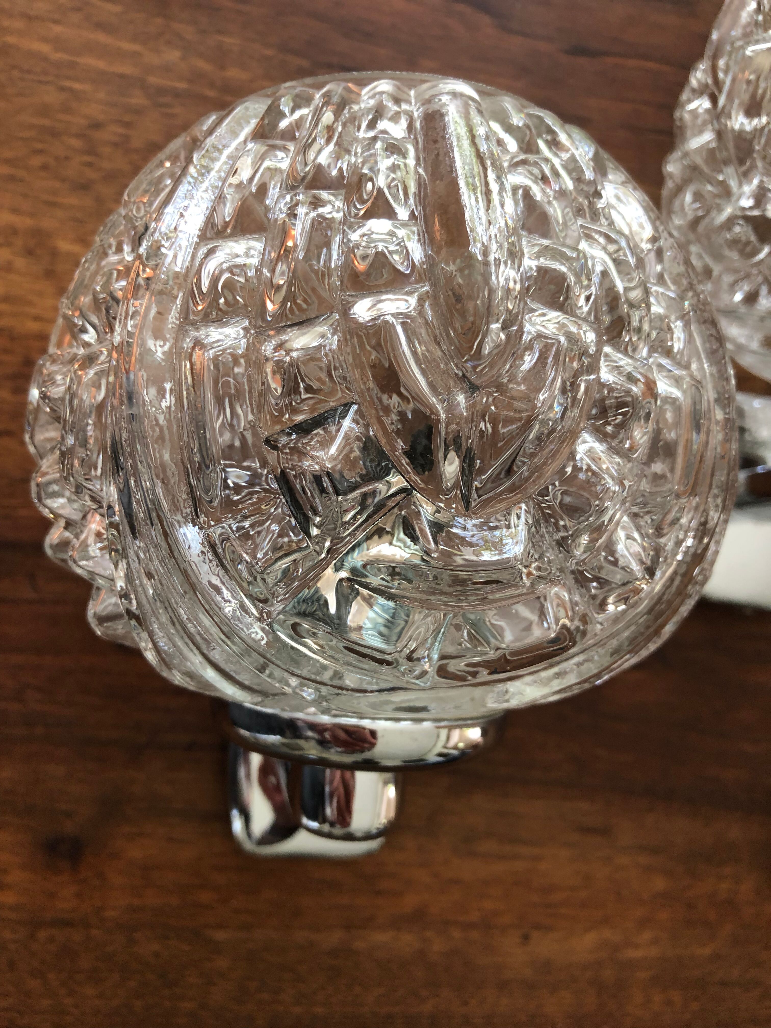 Pair of vintage wall lamps