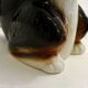 Large zoomorphic cat teapot, in vintage English earthenware.