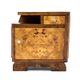 Art deco bedside tables, poland, 1950s