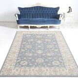 Tapis persan bleu zaya 240x340 cm