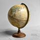 Vintage Globe 'Replogle', Japanese edition, 1970s.