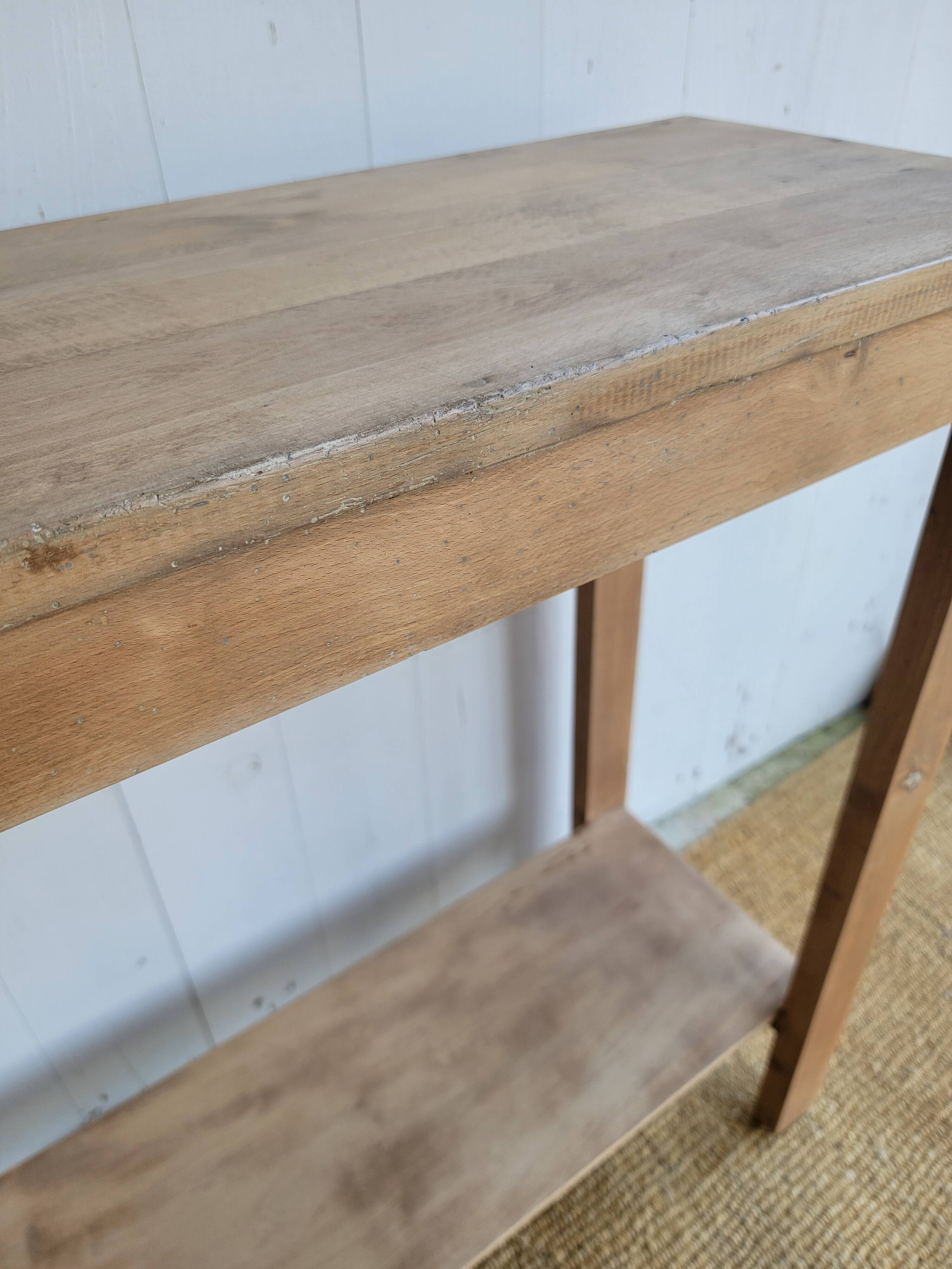 Old wooden console – Art Deco style