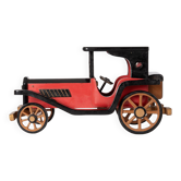 Wooden car, old toy or decoration
