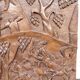 Important Monoxyle Panel, Bamoun Bas-Relief, Cameroon, Circa 1960
