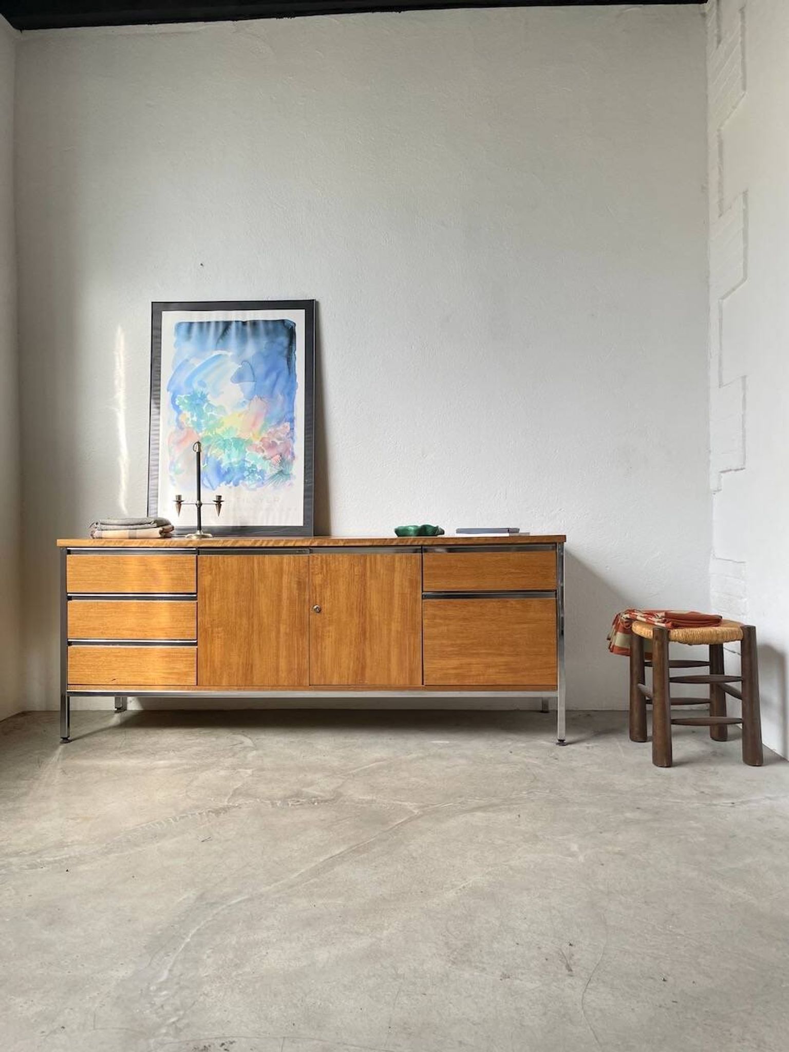 1960s modernist enfilade