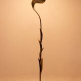 Maison Honoré. Lampadaire en laiton doré. Circa 1970.