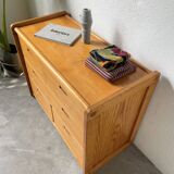 Commode pin années 1980