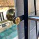 Wall-mounted coat rack mirror entrance 182x64cm vintage 1950s